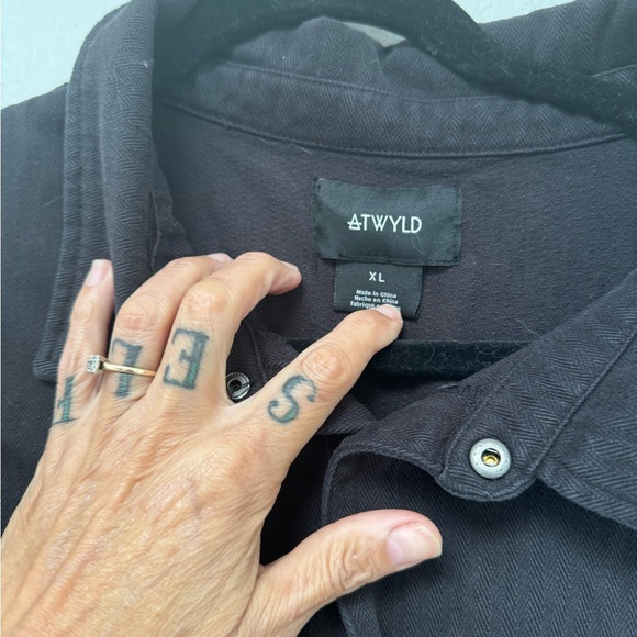 NEW WITH TAGS ATWYLD BLACK JUMPER SHORTS XL - Picture 2 of 6